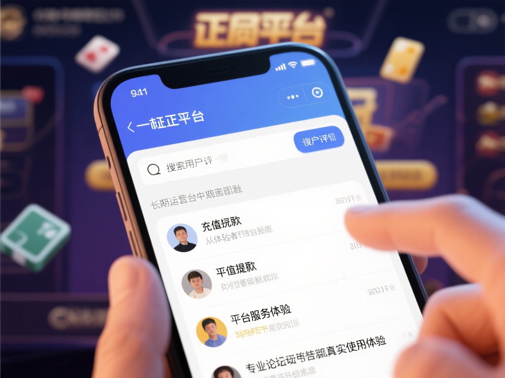 用户评价和口碑——从体验者的角度入手
一个正规平