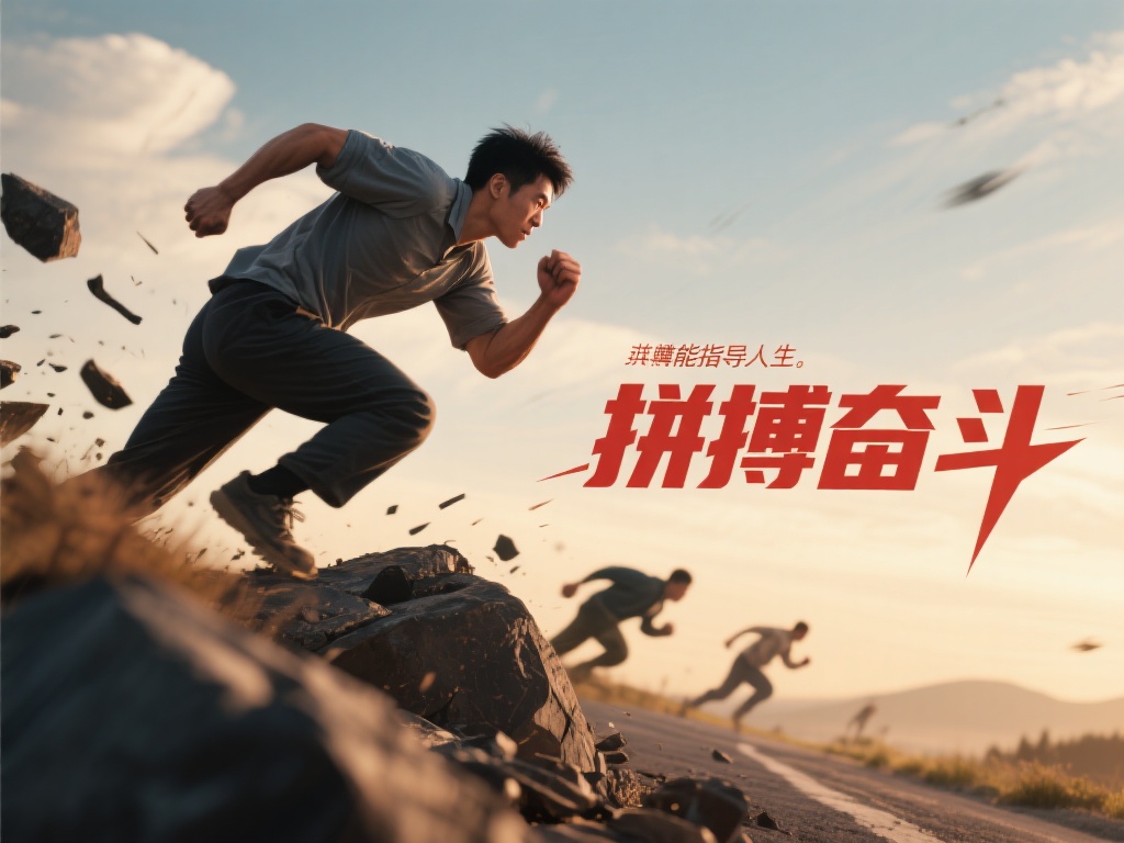 拼搏奋斗并非仅仅是一种态度，更是一种能够指导人生的