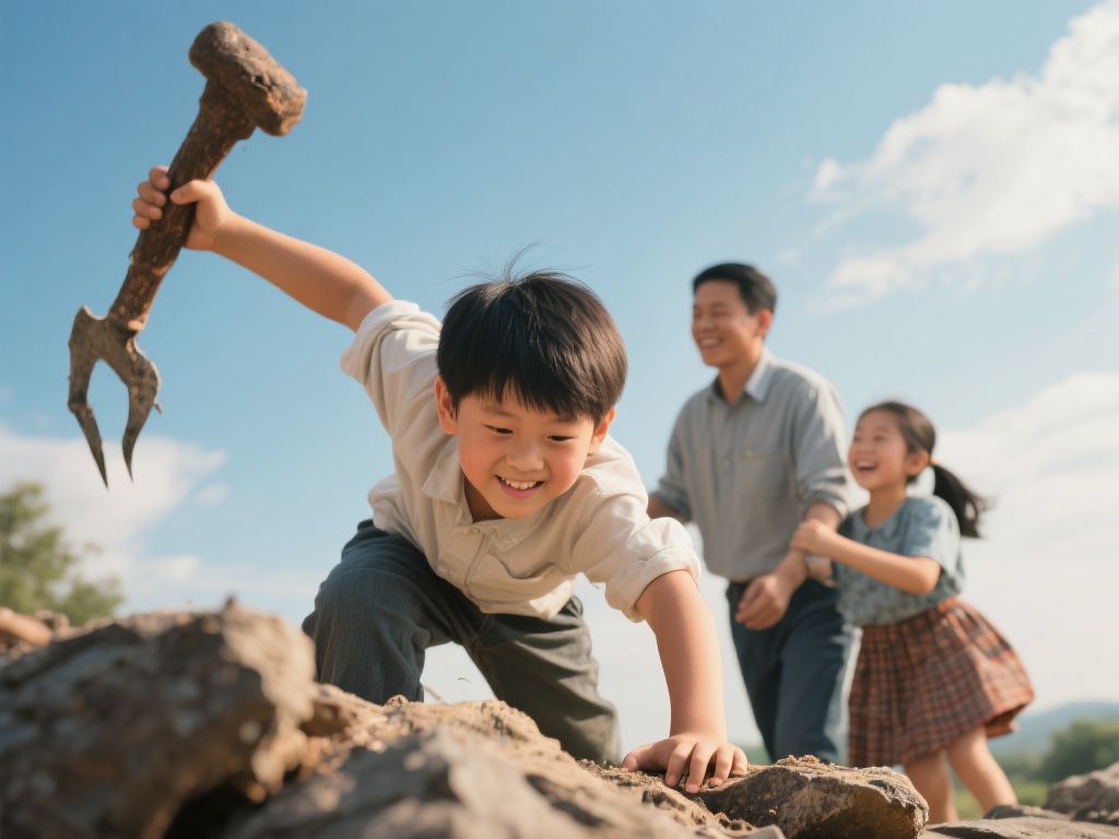 对于现代人而言，奋斗的精神还需要传承与发扬。在家庭